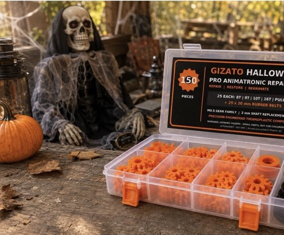 150-piece Gizato Halloween animatronic repair kit